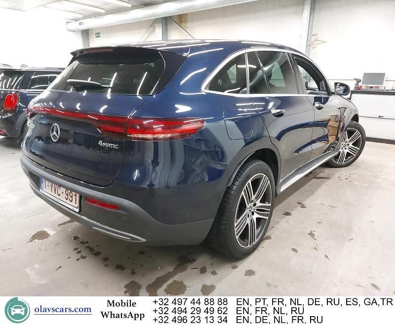 Gebraucht Mercedes EQC400 300 kW (408 PS) 2020 Blau SUV