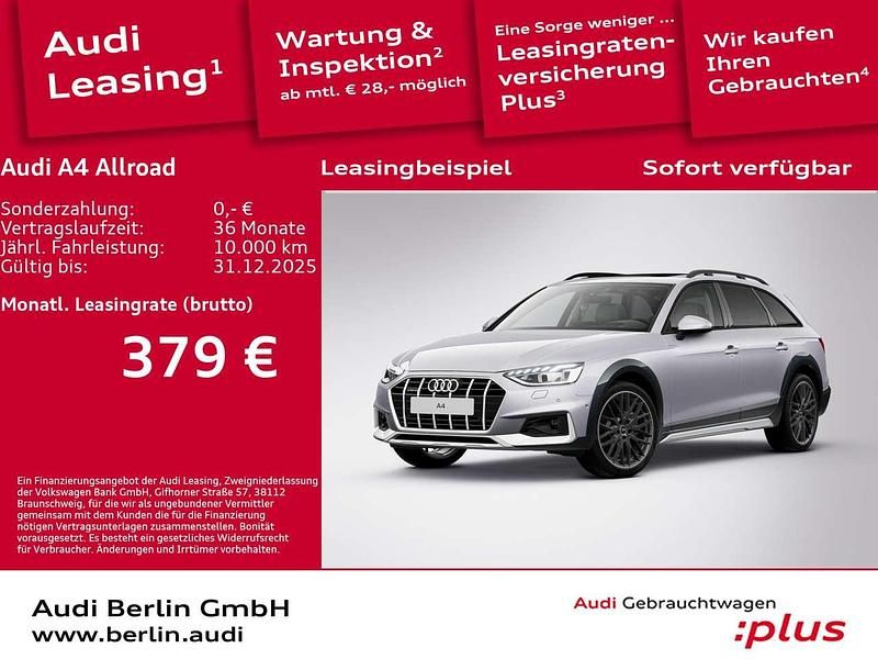Florettsilber metallic Gebraucht 2024 Audi A4 Allroad Ambiente Kombi | 45.900 € (Teuer) - Bild 1/3