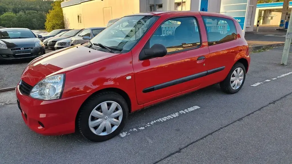 Gebraucht Renault Clio II Campus 58 PS (42 kW) 2010 Rot Kleinwagen