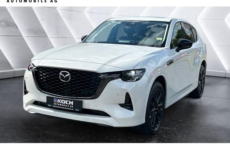 Weiß Gebraucht 2024 Mazda CX-80 Homura-Line SUV | 48.490 € (Superpreis) - Bild 1/4