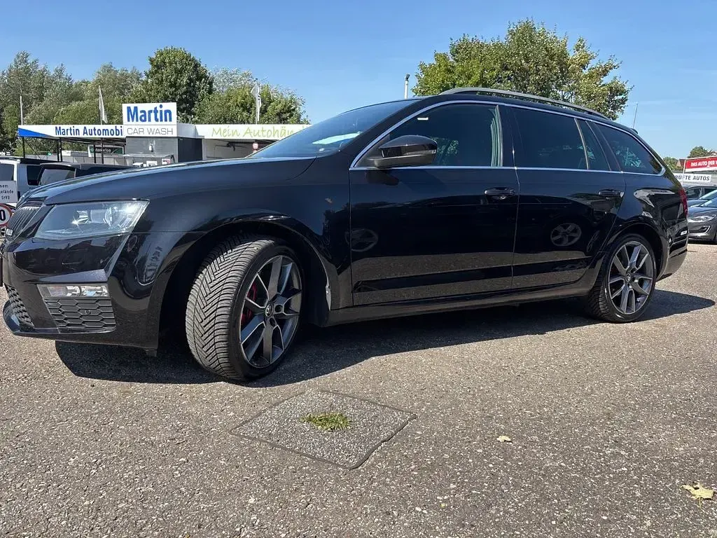Gebraucht Skoda Octavia RS 220 PS (161 kW) 2014 Schwarz Kombi