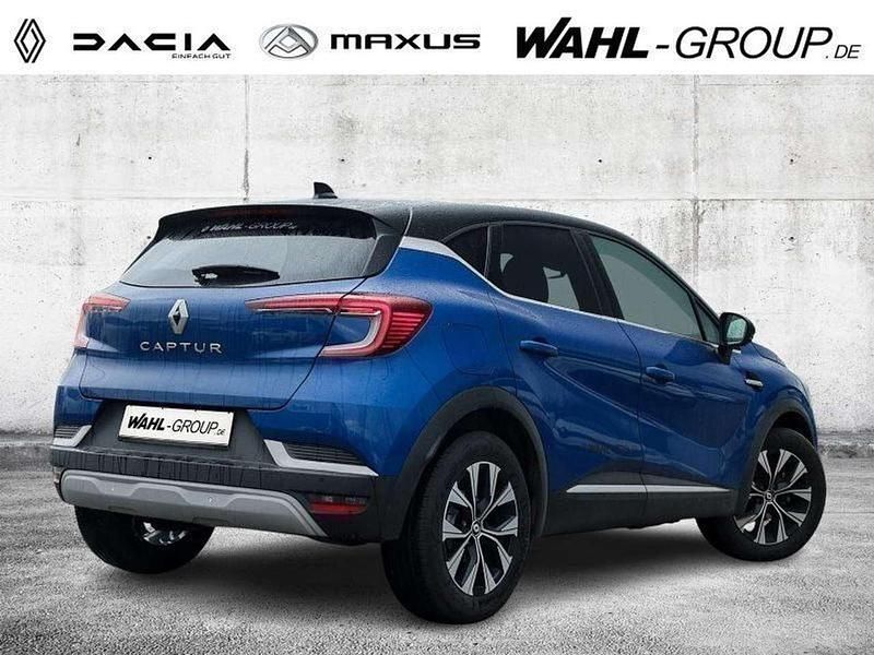 Gebraucht Renault Captur Techno 140 PS (102 kW) 2022 Ironblau metallic, black pear SUV