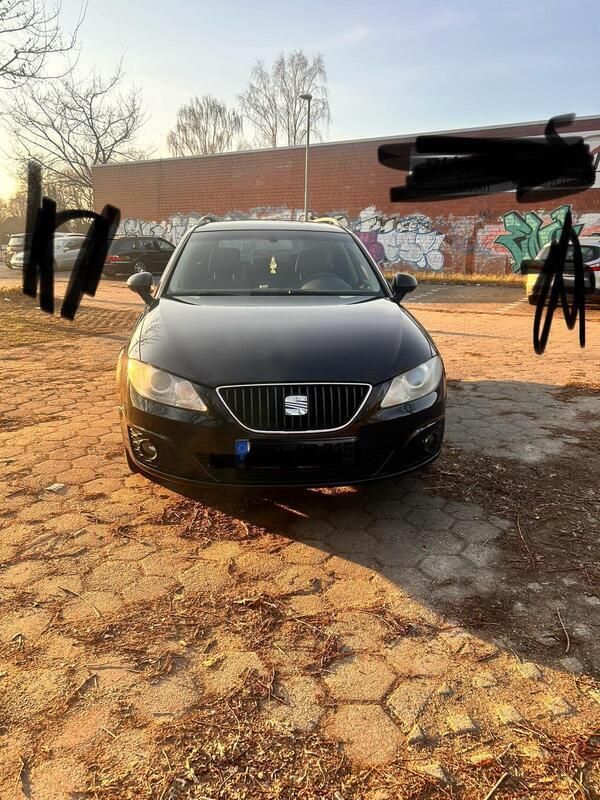 Schwarz Gebraucht 2011 Seat Exeo Kombi | 4.700 € (Fairer Preis) - Bild 1/4