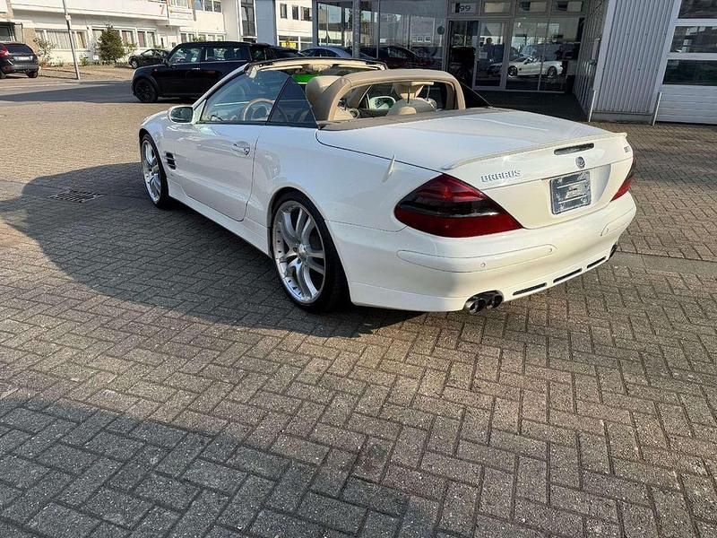 Gebraucht Mercedes SL500 306 PS (225 kW) 2006 Alabasterweiss  unilack Cabrio