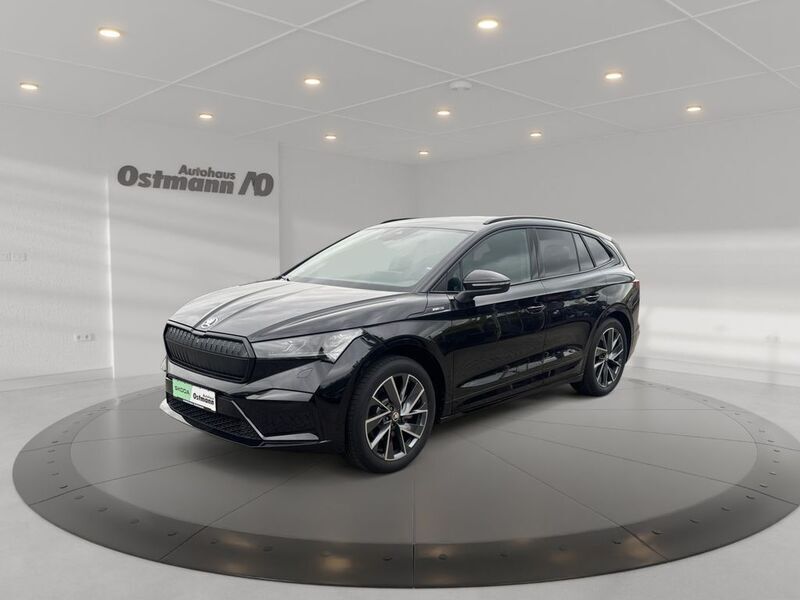 Schwarz Neu 2025 Skoda Enyaq iV SportLine SUV | 42.990 € (Guter Preis) - Bild 1/4