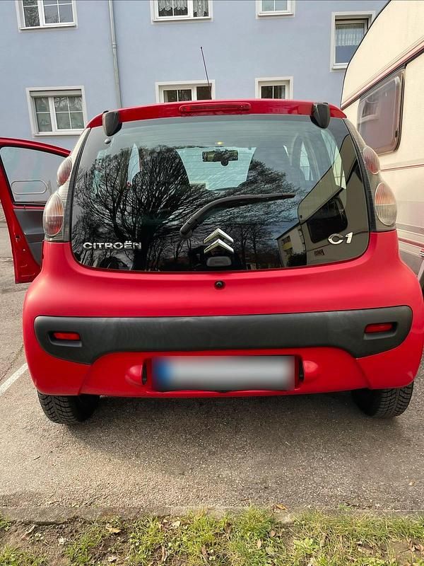 Gebraucht Citroën C1 68 PS (50 kW) 2006 Rot Kleinwagen