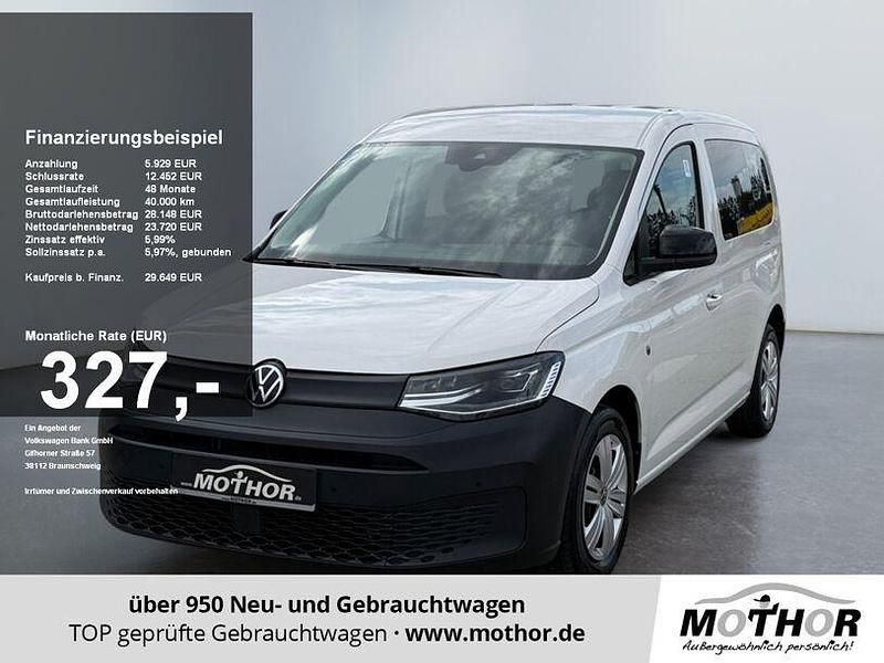 Candyweiß Gebraucht 2021 VW Caddy Van / Kleinbus | 28.431 € - Bild 1/4