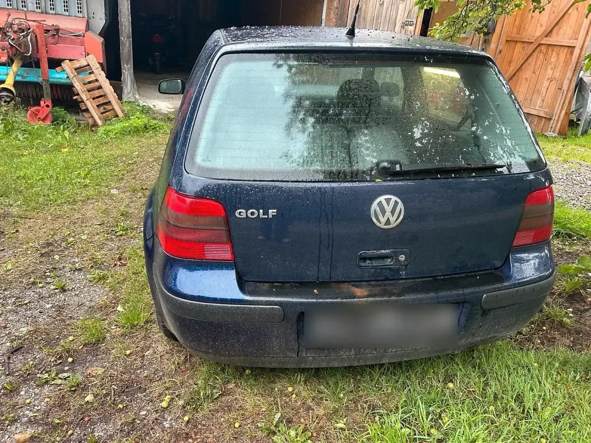 Gebraucht VW Golf IV 104 PS (76 kW) 2000 Blau Kleinwagen