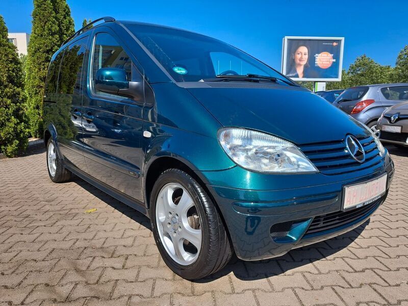 Gebraucht Mercedes Vaneo 102 PS (75 kW) 2005 Grün Van / Kleinbus