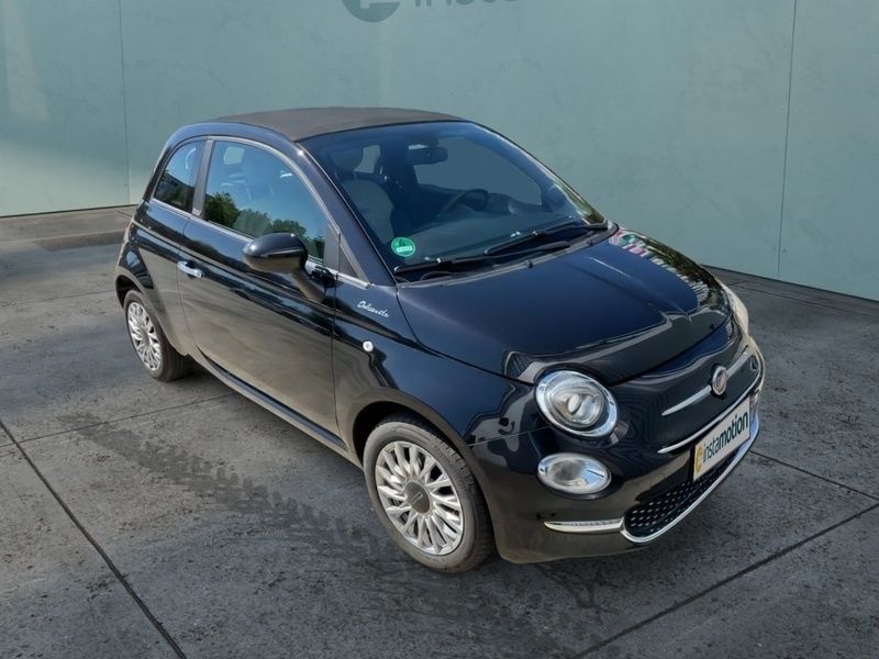 Schwarz Gebraucht 2021 Fiat 500C Dolcevita Cabrio | 13.430 € (Fairer Preis) - Bild 1/3