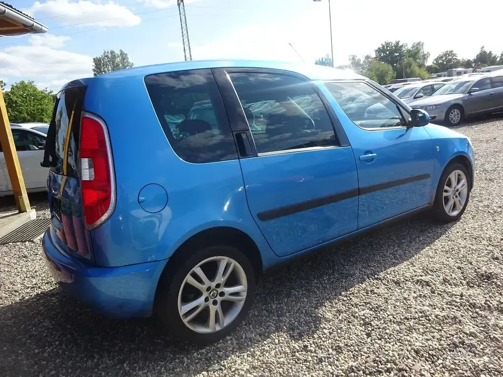 Gebraucht Skoda Roomster Comfort 80 PS (58 kW) 2007 Blau Van / Kleinbus
