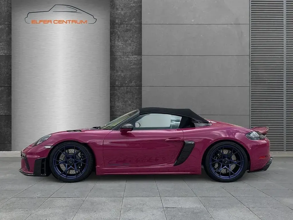 Gebraucht Porsche 718 Spyder RS 500 PS (367 kW) 2024 Rot Cabrio