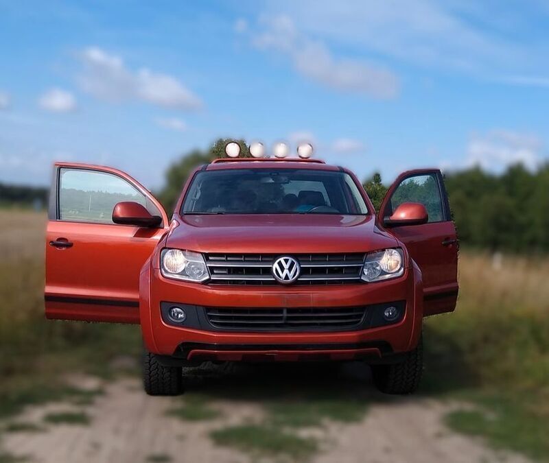 Orange Gebraucht 2013 VW Amarok Canyon Abholung | 20.990 € (Teuer) - Bild 1/4