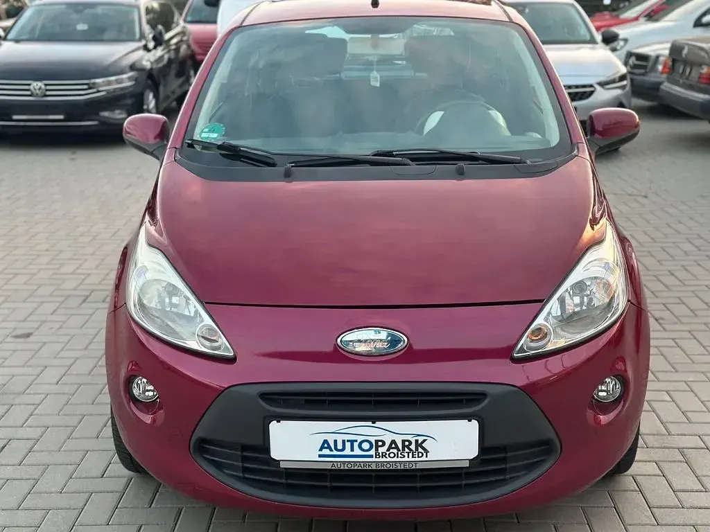 Gebraucht Ford Ka Titanium 69 PS (50 kW) 2009 Funky magenta metallic Kleinwagen