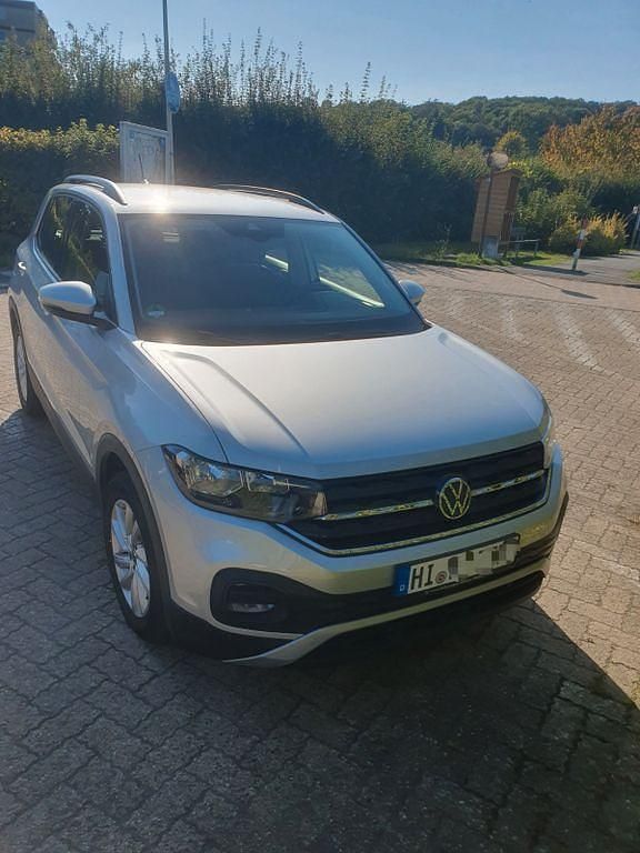Grau Gebraucht 2021 VW T-Cross SUV | 14.990 € (Superpreis) - Bild 1/4