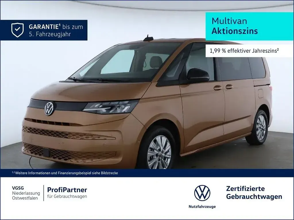 Occasion VW Multivan 177 ch (130 kW) 2025 Doré Monospace