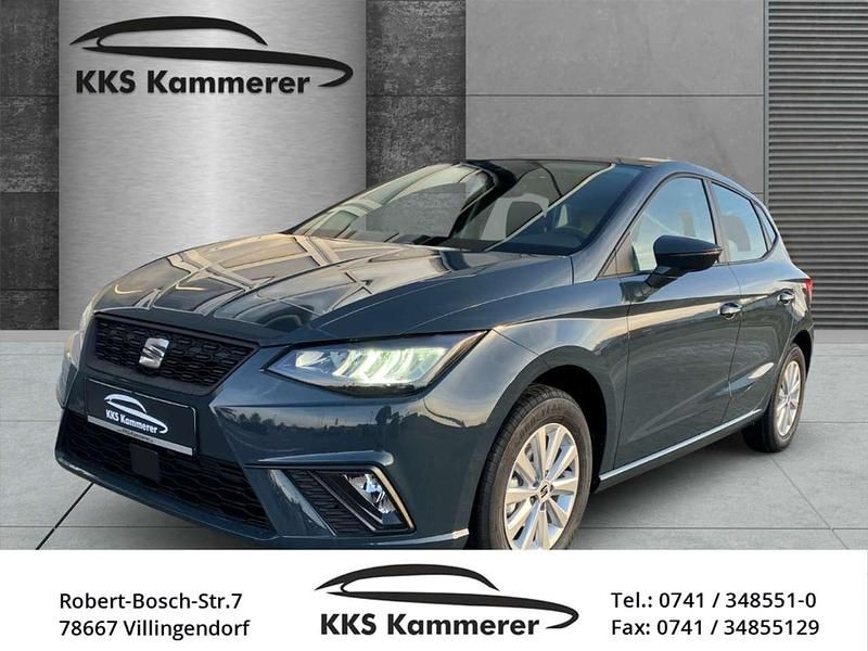 Neu Seat Ibiza 80 PS (58 kW) 2025 Fiord blau Kleinwagen