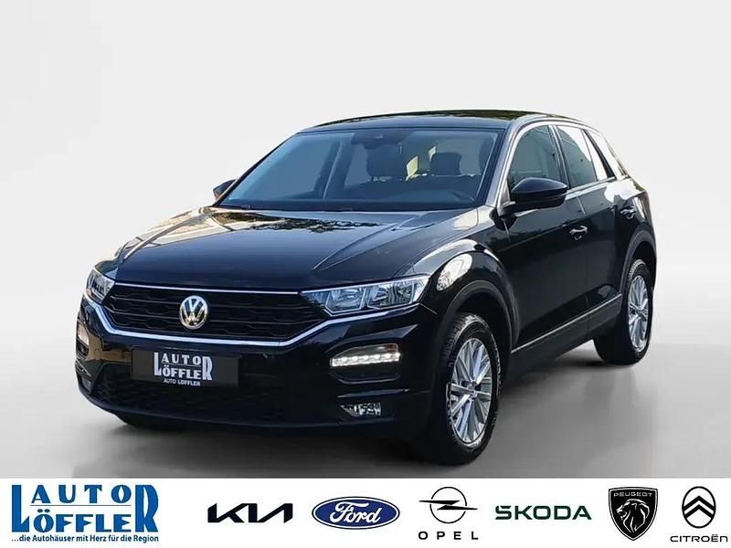 Deep black perleffekt (schwarz) Gebraucht 2019 VW T-Roc Basis SUV | 16.909 € (Fairer Preis) - Bild 1/4
