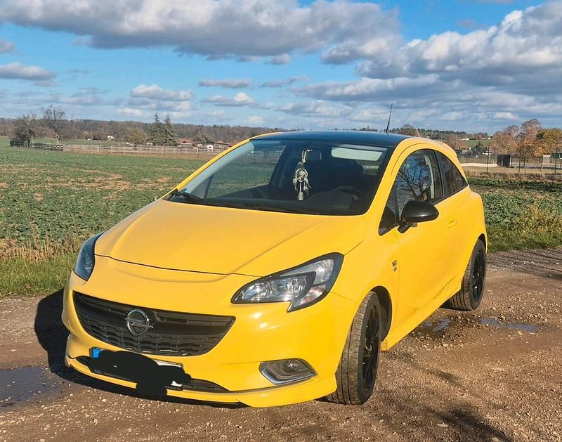 Gelb Gebraucht 2015 Opel Corsa Color Edition Kleinwagen | 8.000 € (Etwas zu teuer) - Bild 1/4