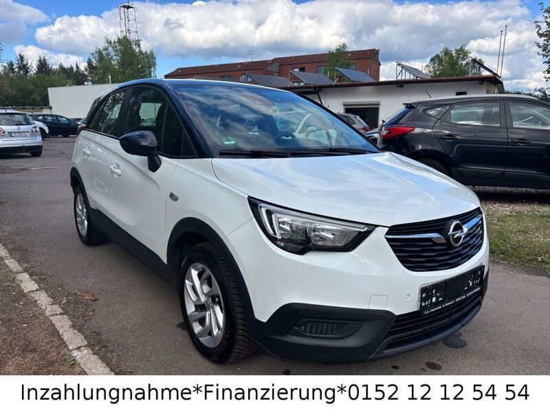 Gebraucht Opel Crossland 82 PS (60 kW) 2018 Weiß SUV