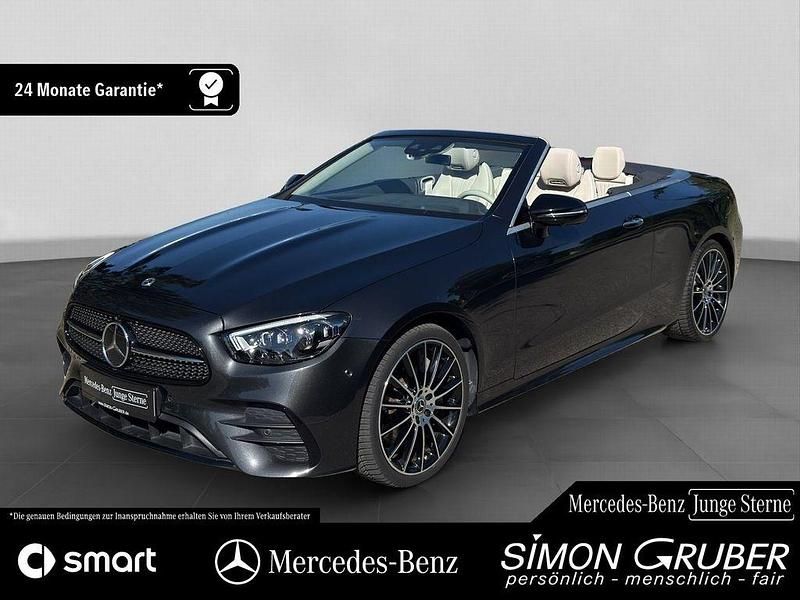 Grau Gebraucht 2021 Mercedes E450 AMG Cabrio | 55.900 € (Guter Preis) - Bild 1/4