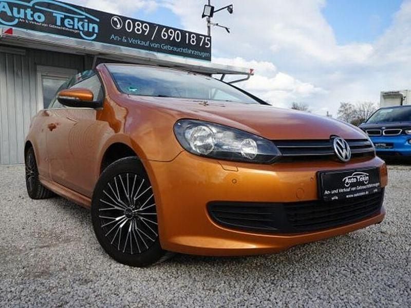 Gebraucht VW Golf VII 110 PS (80 kW) 2016 Orange Cabrio