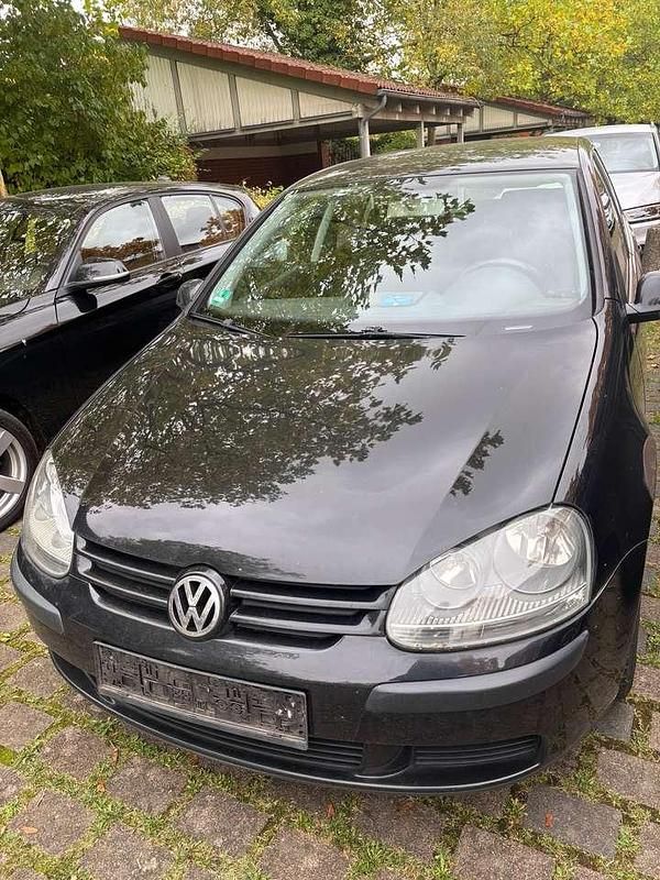 Schwarz Gebraucht 2004 VW Golf V Comfortline Kleinwagen | 1.200 € (Superpreis) - Bild 1/4