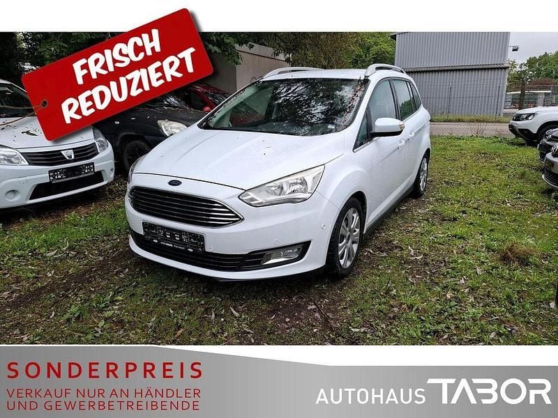 Frostweiß Gebraucht 2016 Ford C-MAX Titanium Van / Kleinbus | 6.685 € (Superpreis) - Bild 1/4