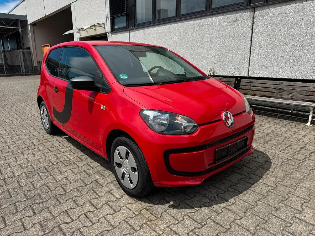 Gebraucht VW up! 60 PS (44 kW) 2013 Rot Kleinwagen