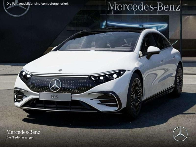 Gebraucht Mercedes EQS450+ AMG 264 kW (360 PS) 2023 Weiß Limousine