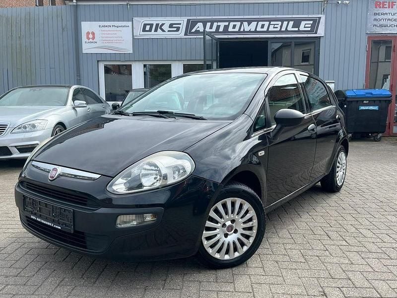 Gebraucht Fiat Punto Evo Active 77 PS (56 kW) 2009 Schwarz Kleinwagen