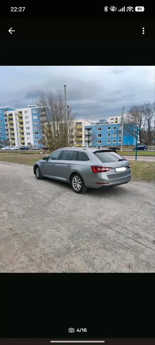 Gebraucht Skoda Superb 150 PS (110 kW) 2015 Grau Kombi