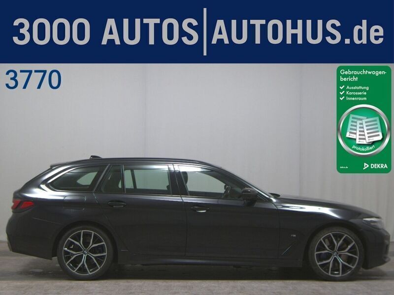Schwarz Gebraucht 2020 BMW 530 M Sport Kombi | 22.450 € (Superpreis) - Bild 1/4