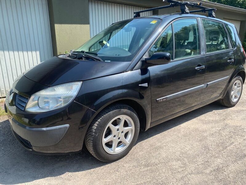 Schwarz Gebraucht 2006 Renault Scénic II Avantage Van / Kleinbus | 1.490 € (Superpreis) - Bild 1/2