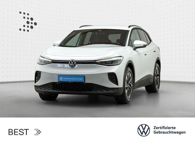 Gletscherweiß metallic (metallic) Gebraucht 2024 VW ID.4 Move SUV | 38.449 € (Guter Preis) - Bild 1/3