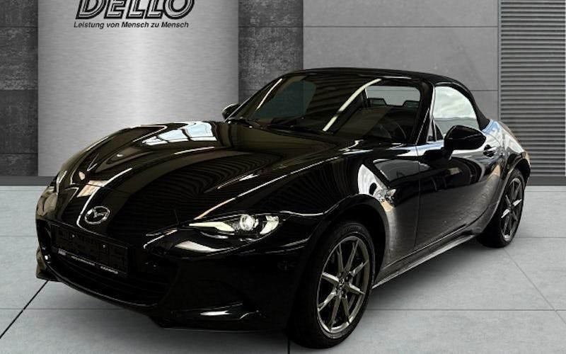 Schwarz Gebraucht 2025 Mazda MX5 Exclusive-Line Cabrio | 32.490 € (Etwas zu teuer) - Bild 1/4