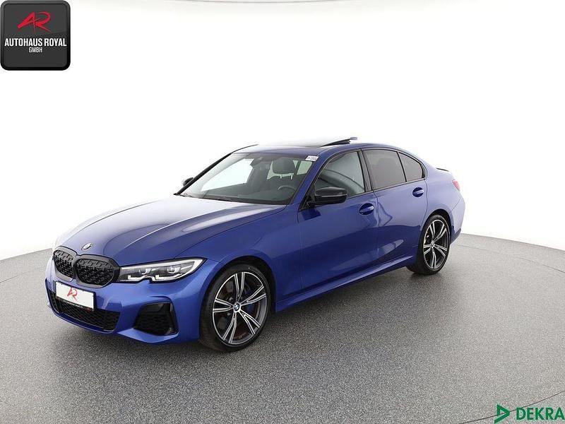 Portimao blau Gebraucht 2021 BMW M340 Shadowline Limousine | 44.440 € (Guter Preis) - Bild 1/4