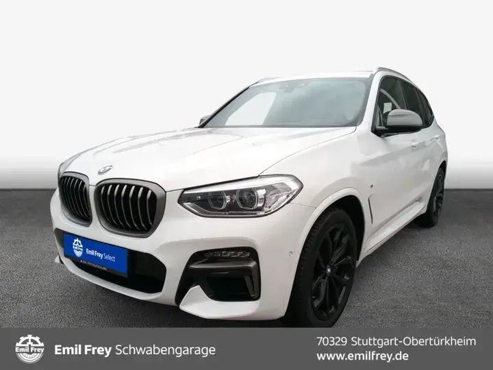 Weiß alpinweiss iii Gebraucht 2021 BMW X3 M Sport SUV | 39.900 € (Superpreis) - Bild 1/4