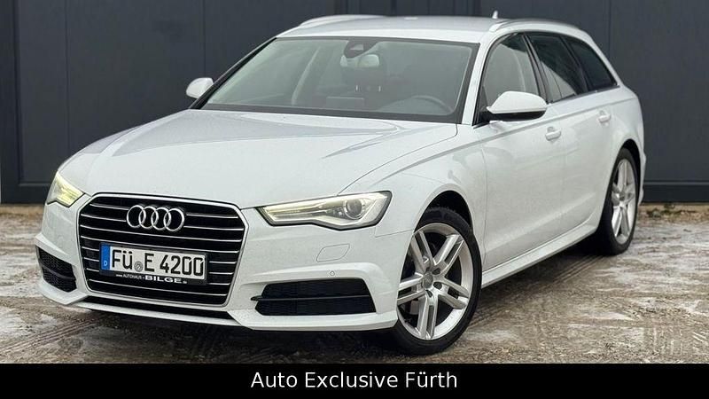 Gletscherweiss Gebraucht 2017 Audi A6 Sport Kombi | 18.990 € (Superpreis) - Bild 1/4