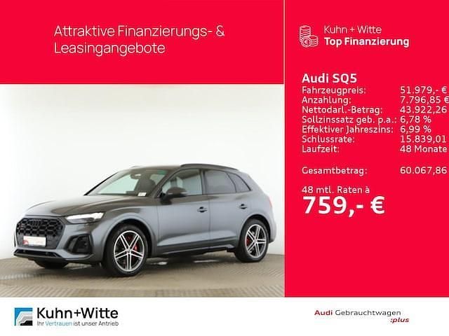 Daytonagrau perleffekt Gebraucht 2022 Audi SQ5 Design SUV | 51.979 € (Fairer Preis) - Bild 1/3