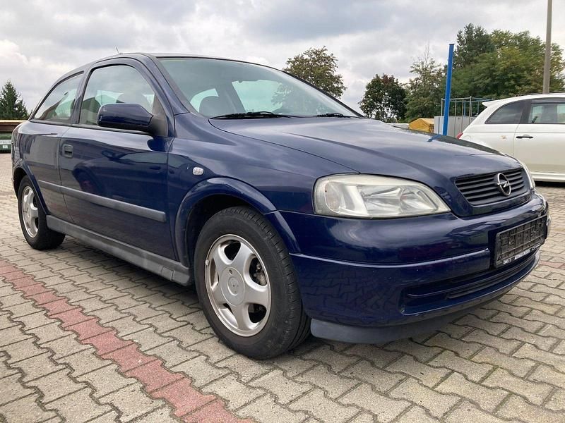 Blau Gebraucht 2001 Opel Astra Kombi | 1.599 € (Fairer Preis) - Bild 1/4