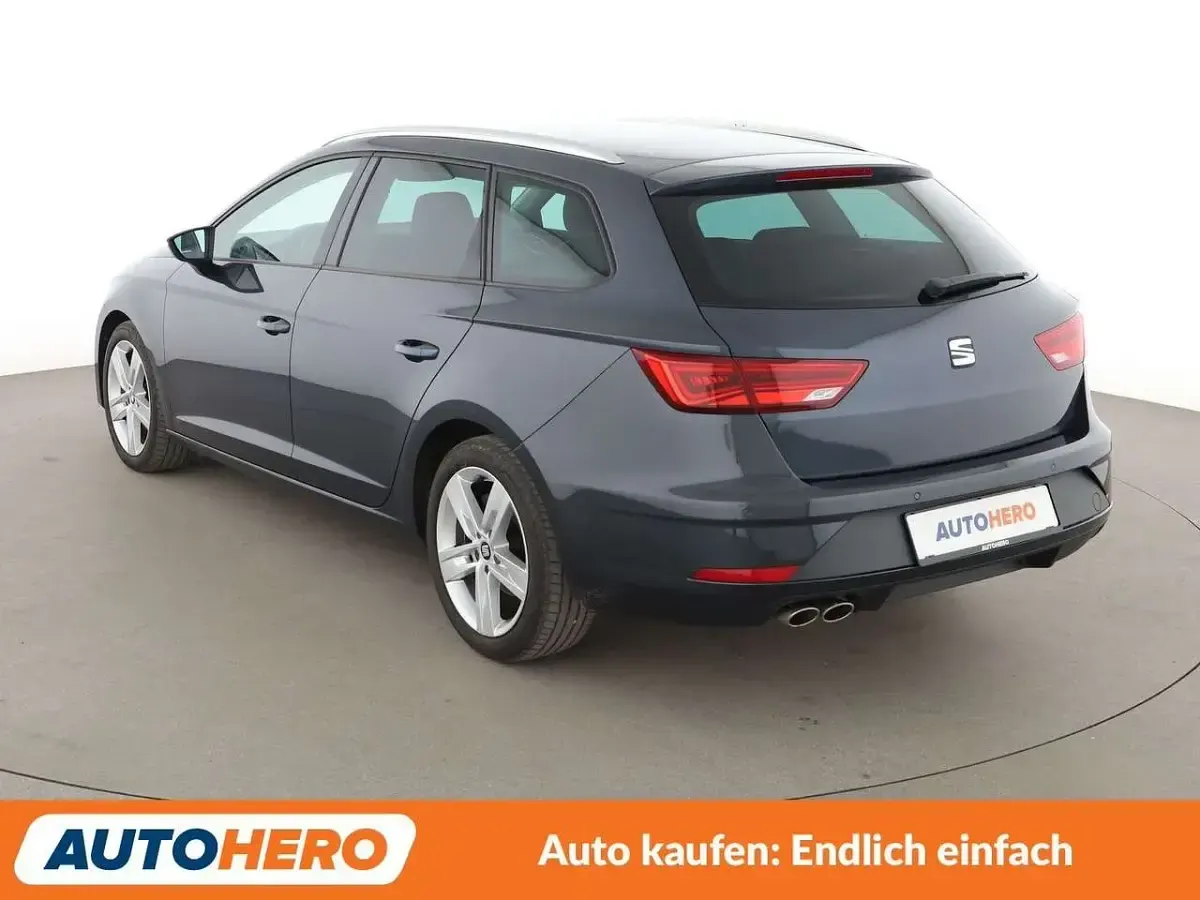 Gebraucht Seat Leon FR 131 PS (96 kW) 2019 Magnetic tech grey Kombi