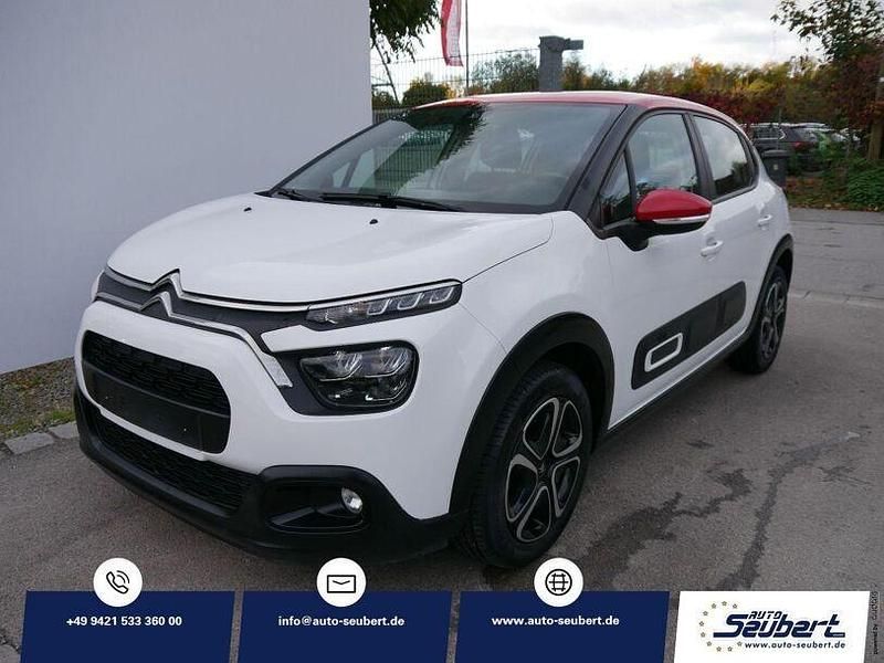 Plate standard blanc Gebraucht 2022 Citroën C3 PureTech Kleinwagen | 10.790 € (Guter Preis) - Bild 1/4