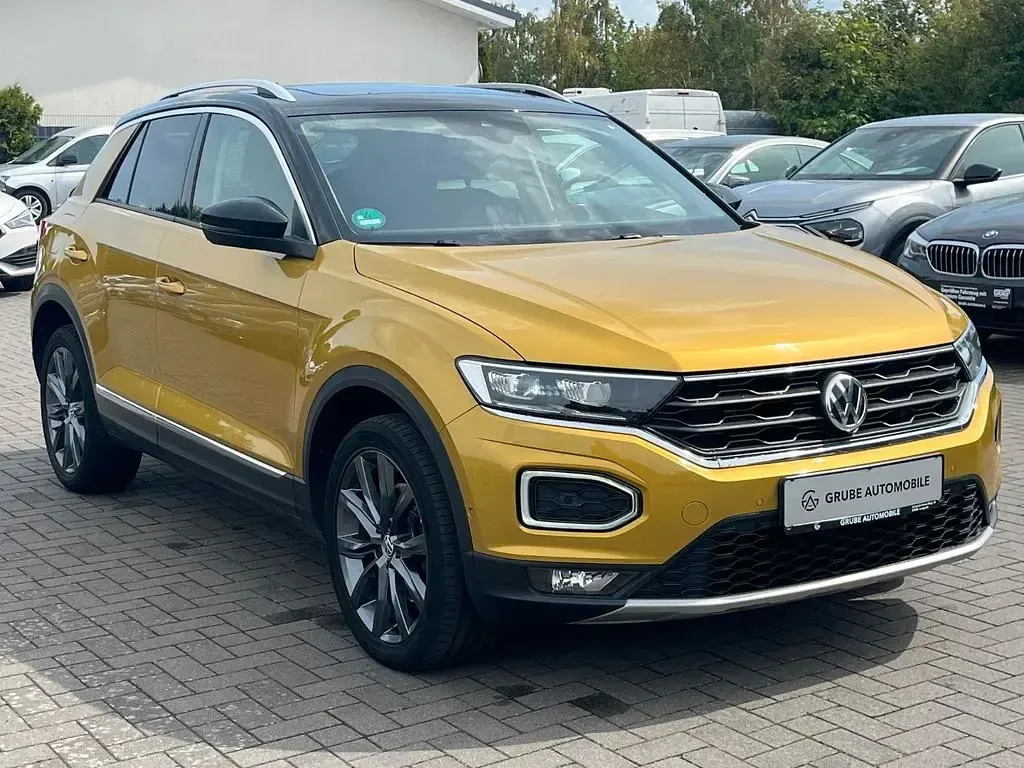 Gebraucht VW T-Roc Style 150 PS (110 kW) 2017 Gelb SUV