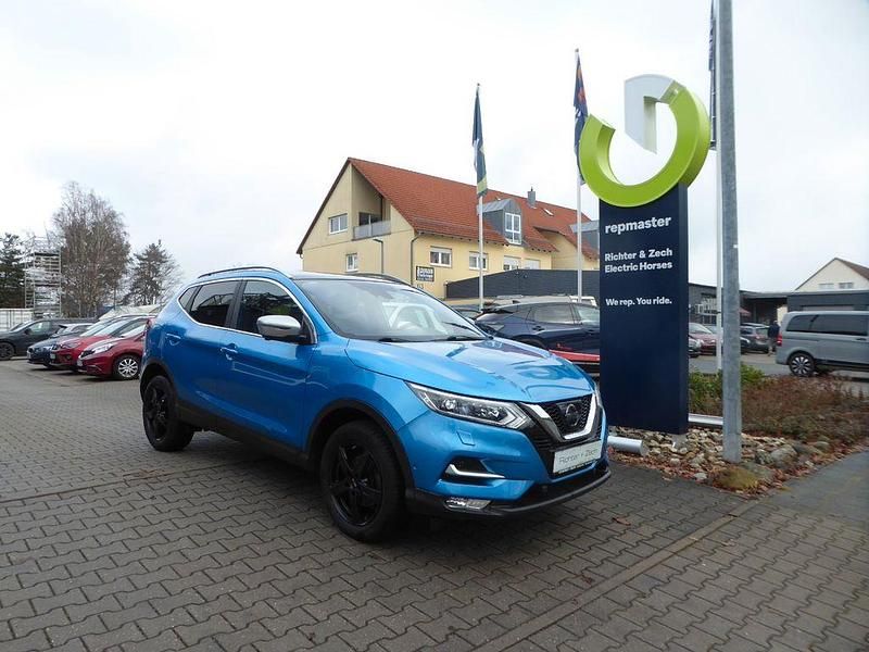 Gebraucht Nissan Qashqai Tekna+ 163 PS (119 kW) 2017 Blau SUV