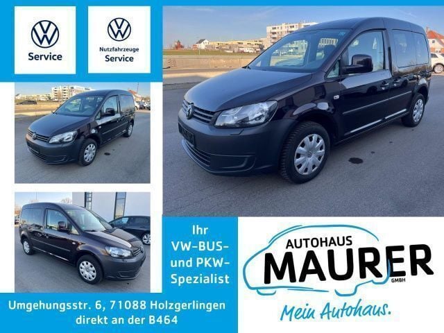 Blackberry metallic Gebraucht 2011 VW Caddy Trendline Van / Kleinbus | 5.490 € (Guter Preis) - Bild 1/4