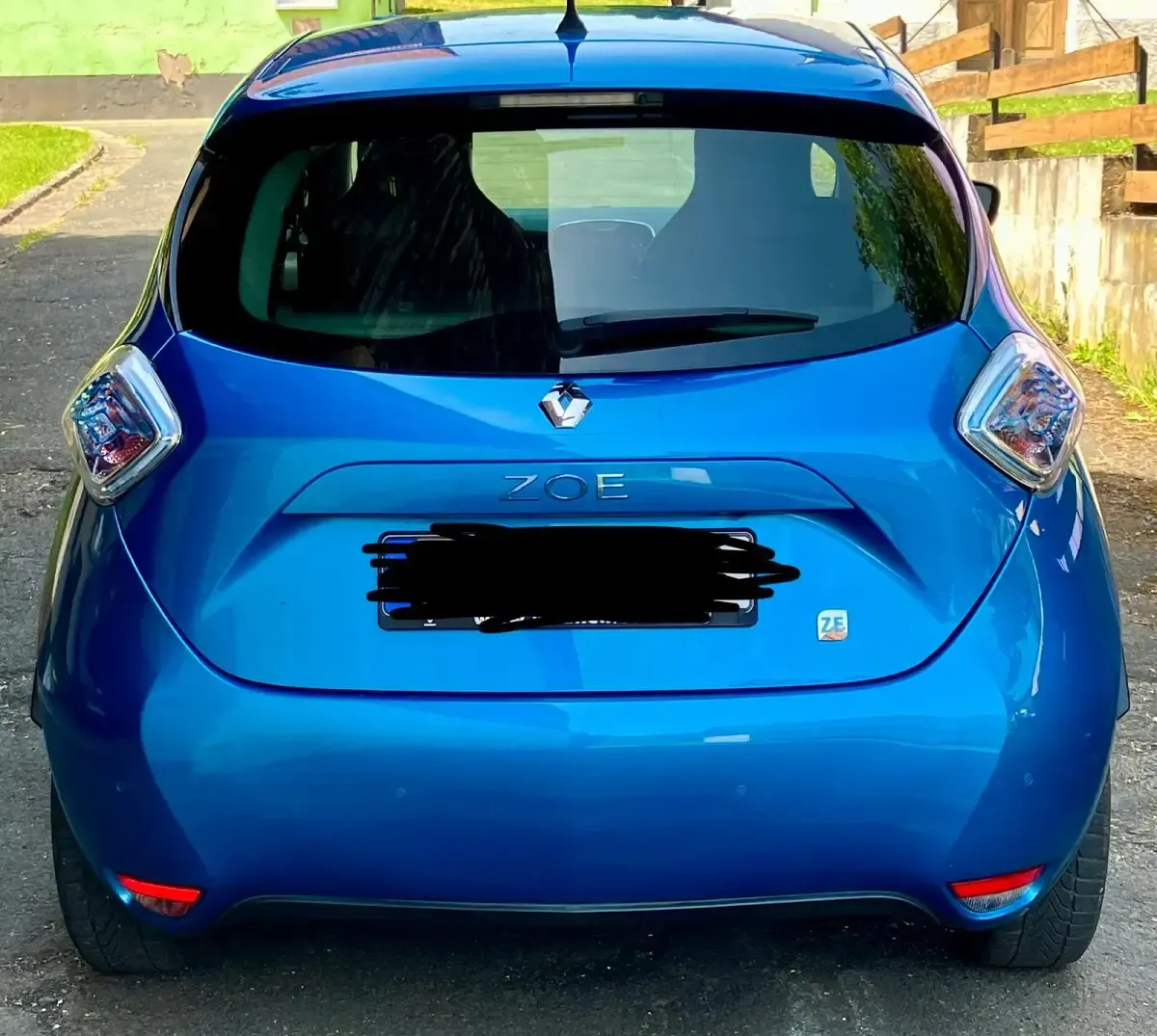 Gebraucht Renault Zoe Intens 64 kW (88 PS) 2016 Blau Kleinwagen