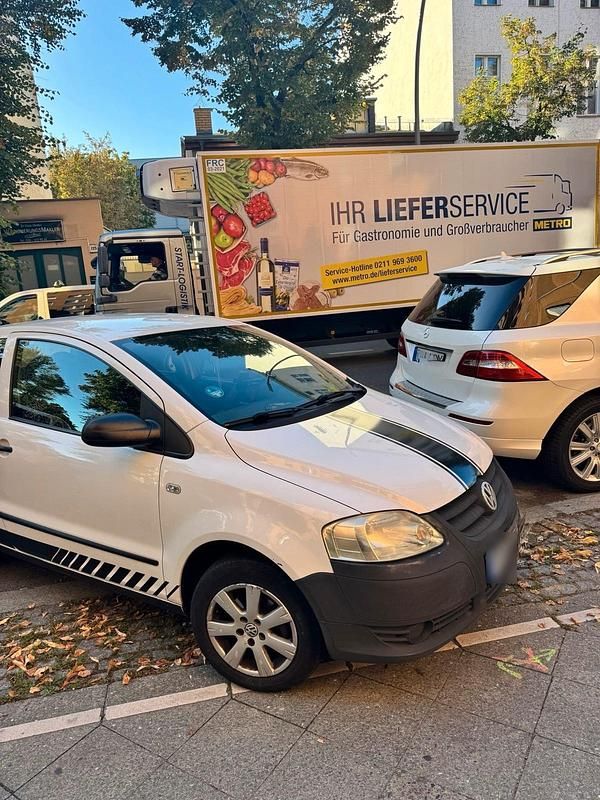 Gebraucht VW Fox 54 PS (39 kW) 2008 Weiß Kleinwagen