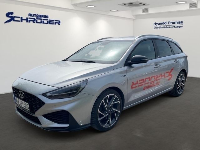 Silber Gebraucht 2021 Hyundai i30 N Line Kombi | 25.990 € - Bild 1/4