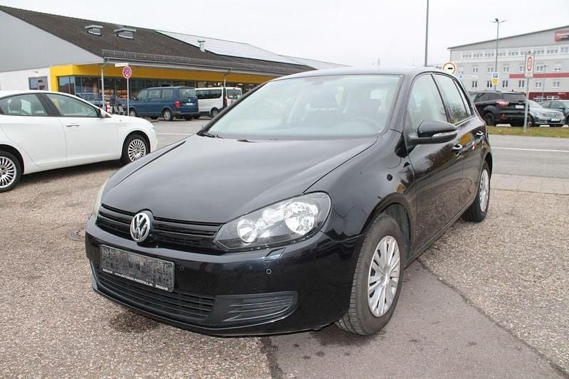 Schwarz Gebraucht 2011 VW Golf VI Trendline Limousine | 3.499 € (Superpreis) - Bild 1/4